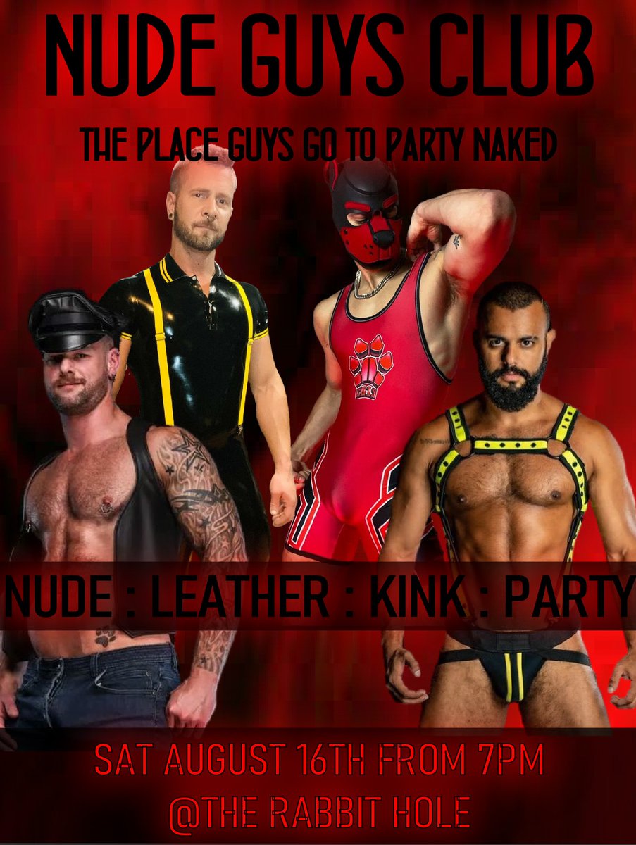 2 weeks to go until NGC gets leathered up and turns on the kinks!
Don't miss this one guys, it's going to be a huge night - you can wear your leather, rubber, something kinky or go naked!
You have to check out the demo's too - candles - shibari and more!
At 11pm though, it all