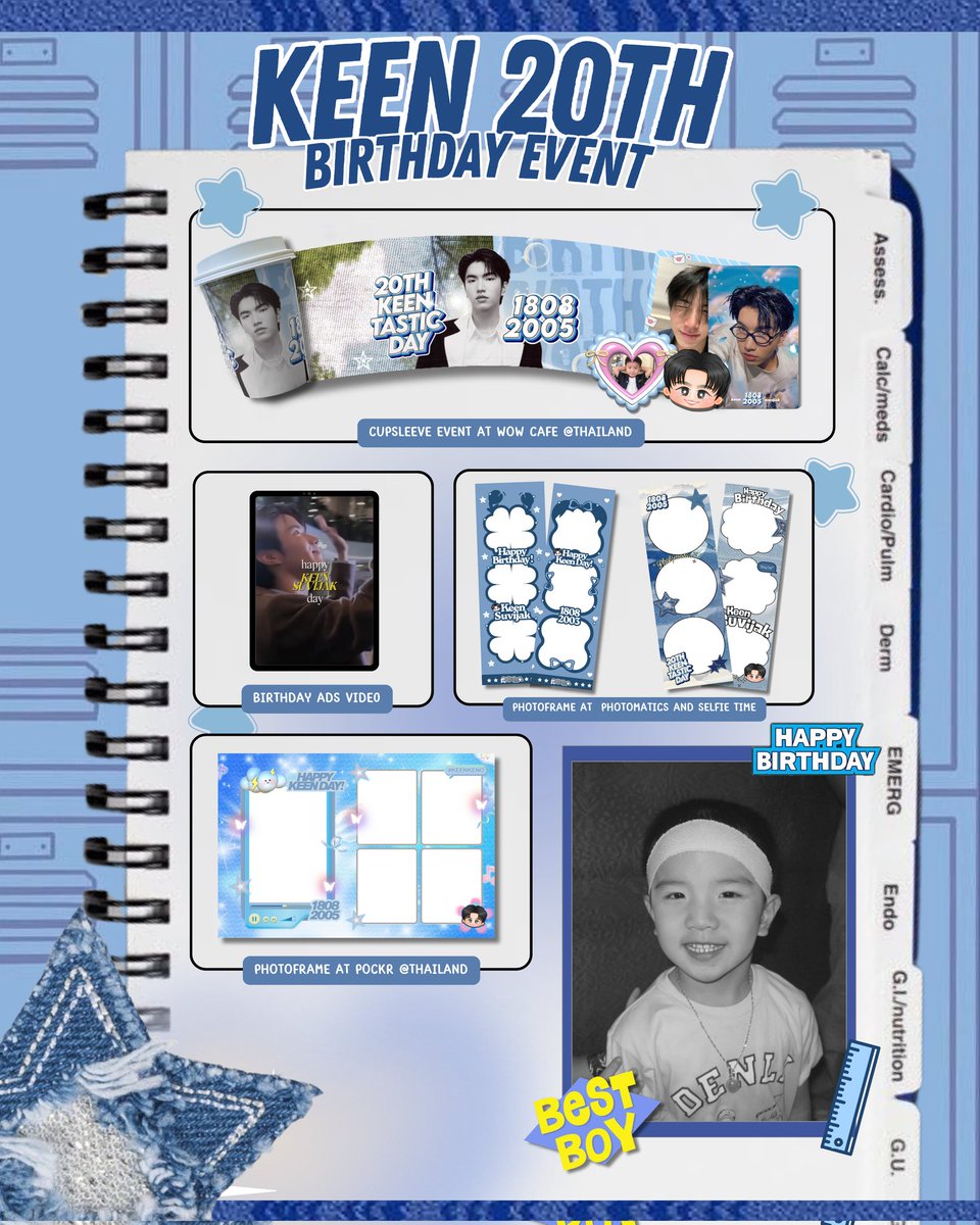 ᯓ★ 20𝘁𝗵 𝗞𝗲𝗲𝗻𝘁𝗮𝘀𝘁𝗶𝗰 𝗗𝗮𝘆 ᯓ★
Cafe Event, Photoframe Event, and Video LED Ads project by <a href="/dazzlingtui/">ayy 🤏🏻</a>

📍 Indonesia &amp; Thailand
🗓️ 08 – 22 August 2025

Keen turns 20! Let's make it Keentastic 🥳 <a href="/keenkeno_sp/">คีนคนเลี้ยงกุ้ง</a>

#20THKeentasticDay #keenkeno
#HappyKeen20thBDayProject