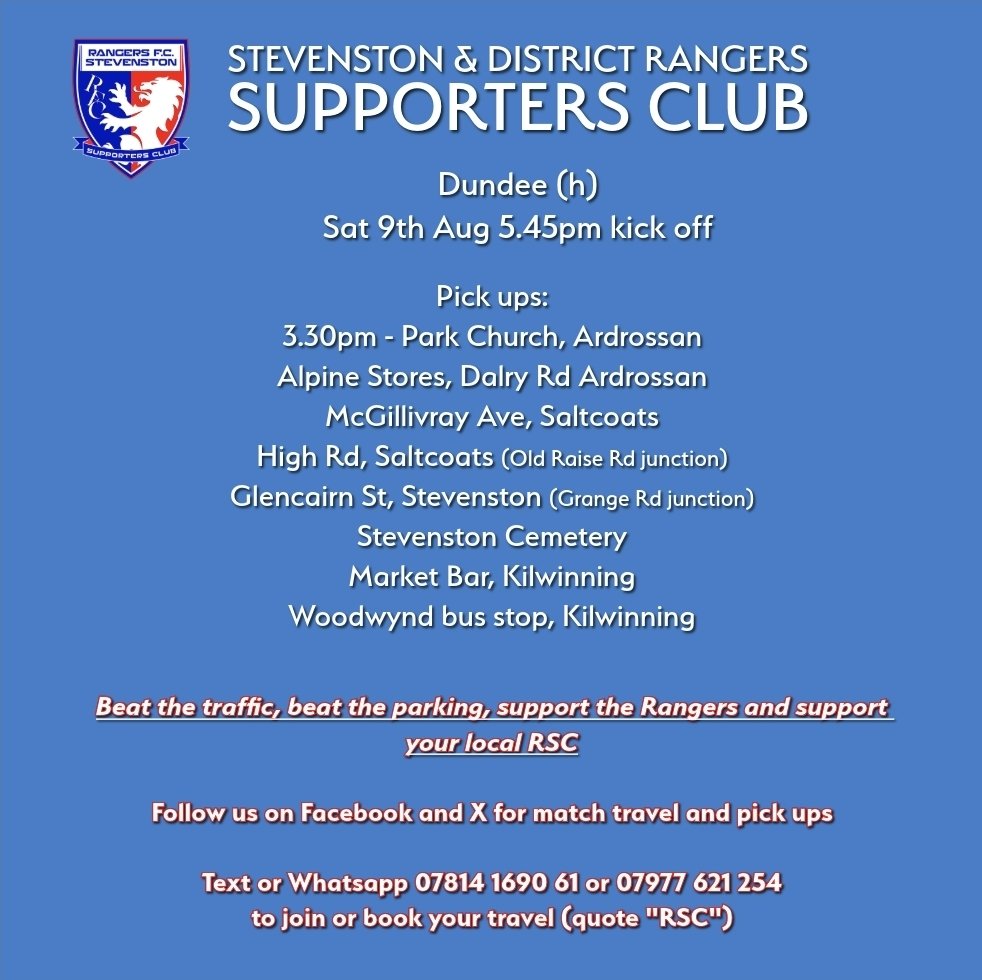 stevenston_RSC's tweet photo. Dundee (h) https://t.co/2GwqYeyvI3