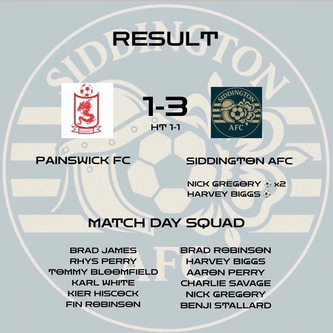 A successful first outing of our pre-season yesterday as we end the game 3-1 winners.
Some good football played by both teams but a strong second half from the lads saw us come out on top.
We now turn our attention to friendly no. 2 at home to Penhill United next Saturday. UTS!