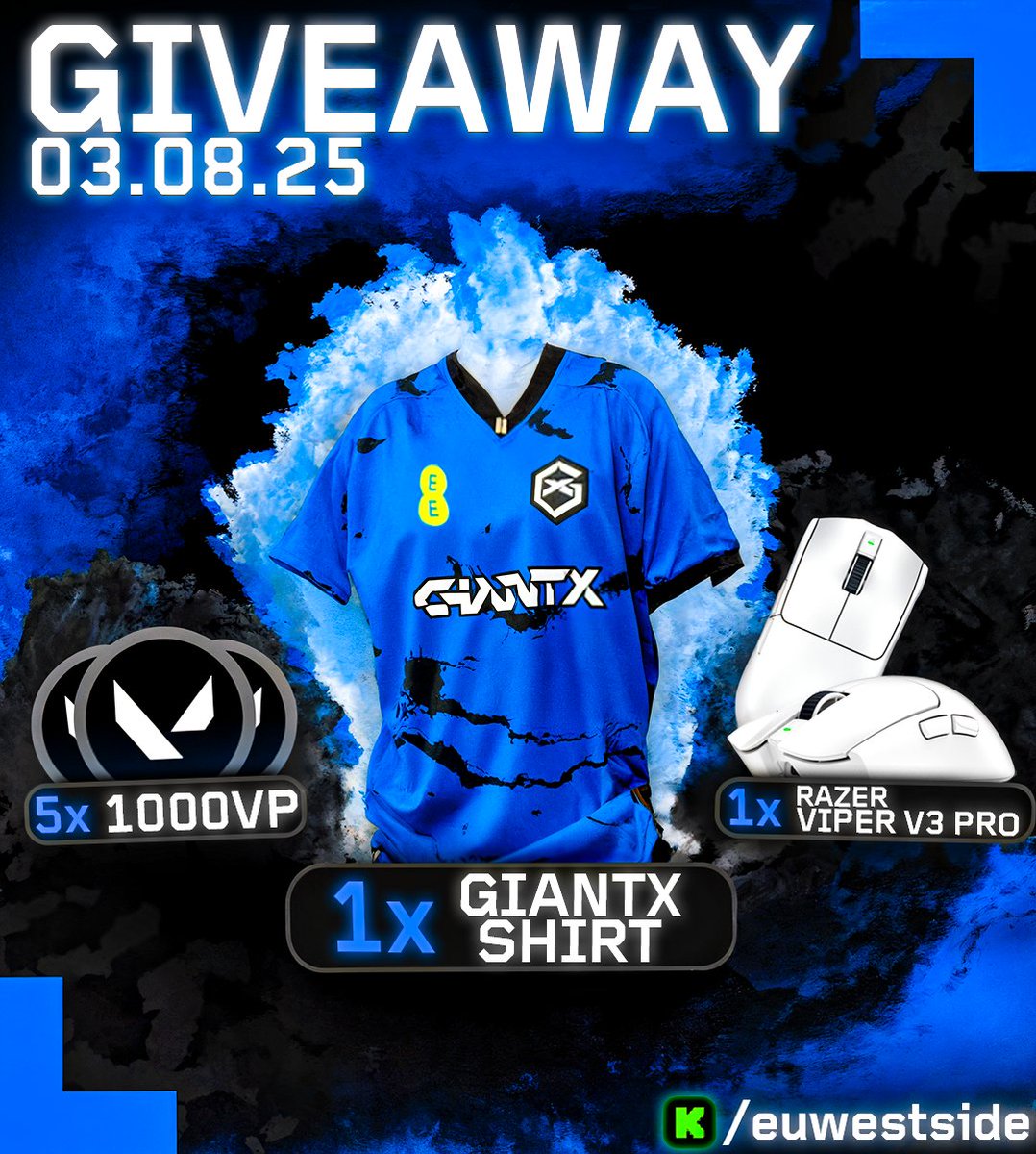 GX westside (@euwestside) on Twitter photo HELLO EVERYONE me and <a href="/GIANTXVALORANT/">GIANTX VALORANT</a> we are making small giveaway that starts already today around 20:00 or tmrw and the way it will work is just u need to sit on my stream on kick earn points and collect the rewards and some of them we will probably giveaway on twitch just by HELLO EVERYONE me and <a href="/GIANTXVALORANT/">GIANTX VALORANT</a> we are making small giveaway that starts already today around 20:00 or tmrw and the way it will work is just u need to sit on my stream on kick earn points and collect the rewards and some of them we will probably giveaway on twitch just by