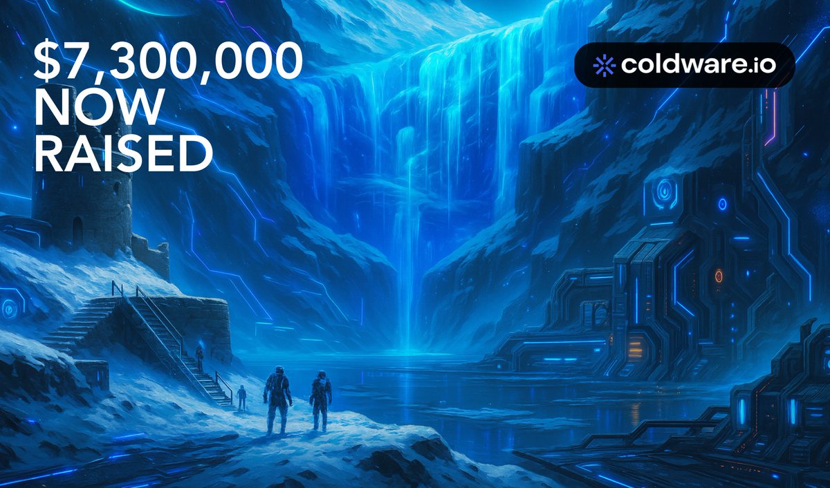❄️ $7.3M RAISED &amp; CLIMBING
🧊 1.28B+ $COLD CLAIMED
🥶 71% SOLD

🔵 Stage 3 in Full Swing! 🔵

Bonding curve is ticking – every autobump is final.
No rollbacks. Just hard-coded math 🔁 

🔹 Current Price: 0.008 USDT
🔺 Next Bump: 0.00975 USDT – locked on-chain

Buy now = beat the
