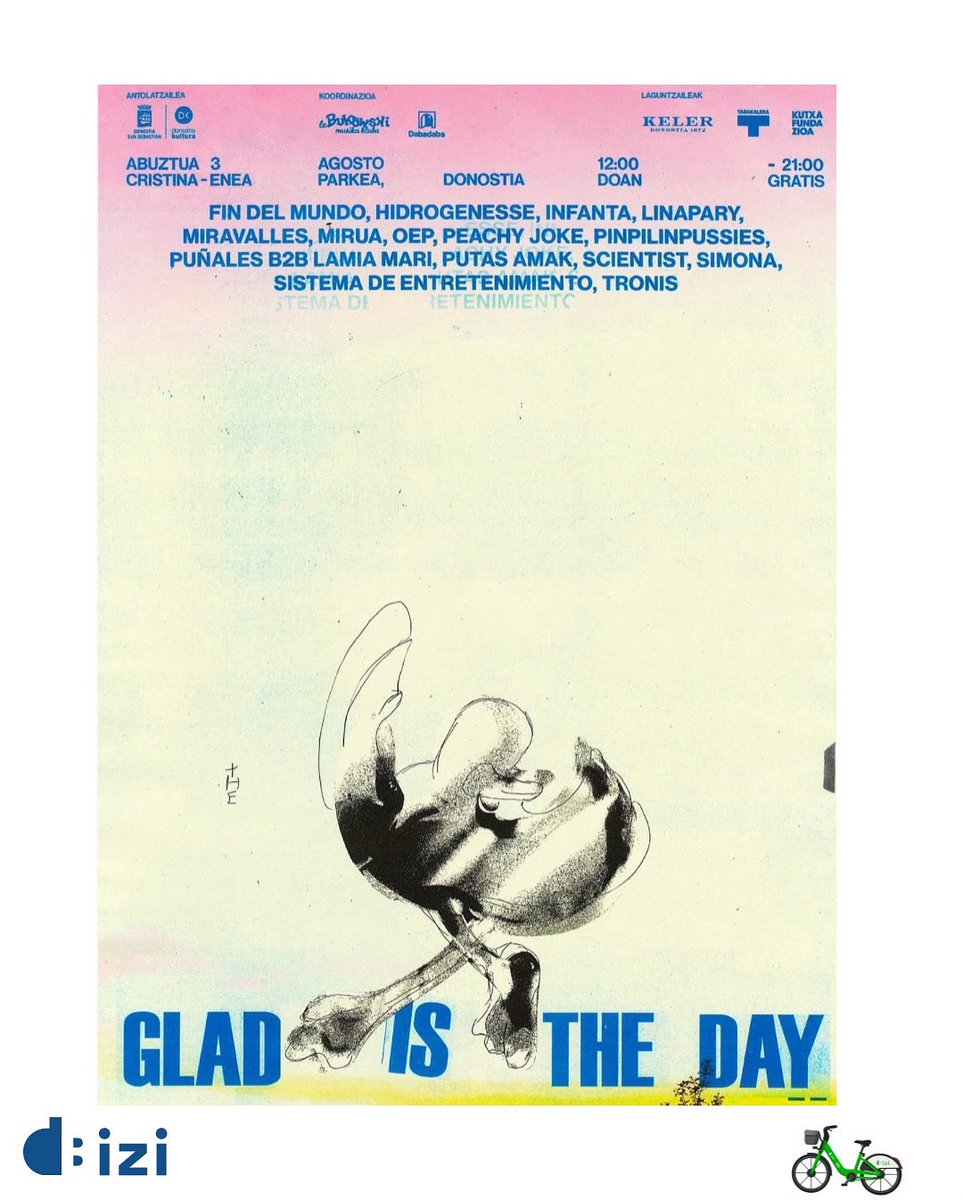 🎷 Glad is the day… ¡y más si llegas en DBIZI!
La música suena mejor cuando te mueves en bici: sin prisas, sin agobios, sin buscar aparcamiento.
Acércate a los conciertos pedaleando y disfruta.

<a href="/dbusdonostia/">DBUS</a> <a href="/Ayto_SS/">Ayto San Sebastián</a>