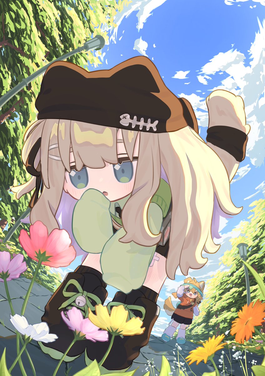 足元のかがやき
#もち山金魚 #キプフェル