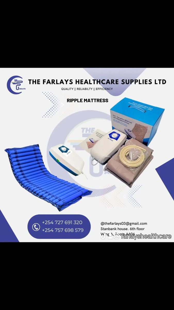 Josh001J's tweet photo. Looking for quality medical equipment at unbeatable prices?
Farlays Healthcare Supplies LTD has what you need — from stethoscopes to surgical tools.

📍Stanbank House, 6th Floor, Wing A, Shop 606
📞 +254 727 691320
📩 Or DM @kitheka_steve https://t.co/6INw3FgxzS