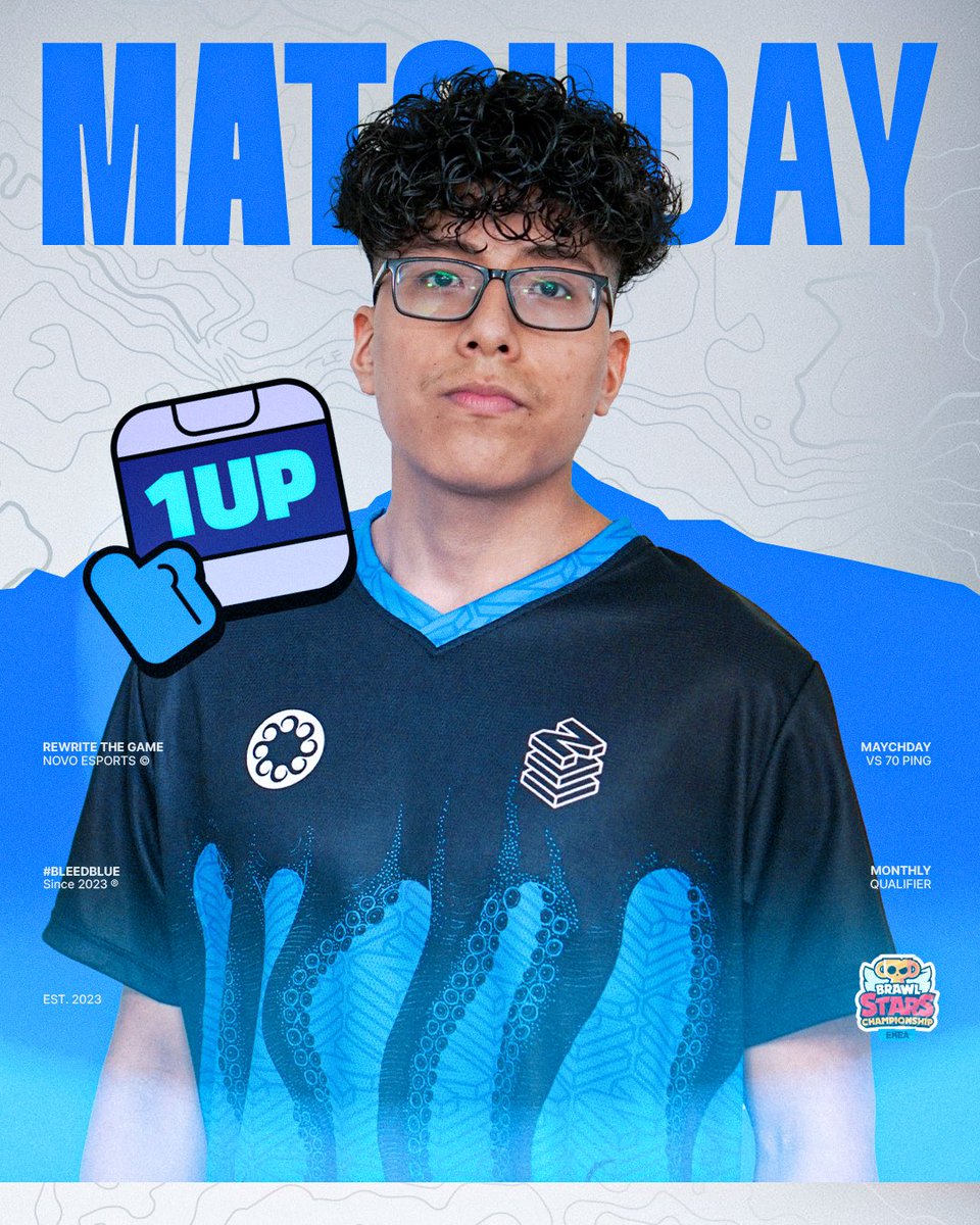 This is it. One last shot to secure our spot at the World Finals. Let’s make it count.
Live at 1 PM on @HowToWin’s channel 💙🫡
#BleedBlue #NOVOEsports #brawlstars