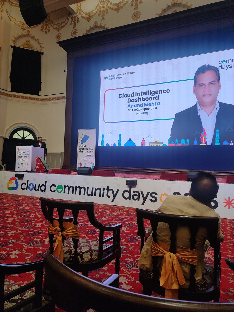 Anand Mehta - Senior FinOps Specialist, Nasdaq on Cloud Intelligence Dashboard #ccdbhopal #gdgcloudbhopal