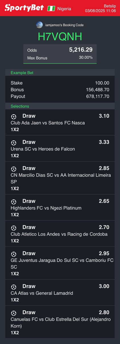 H7VQNH   5.2k odds
<a href="/KakiJunior1/">Kaki Junior</a> <a href="/KidinkArmani1/">Kïdïñk✌🏾Armâñï</a> 💥💥🙏