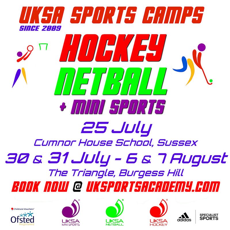 UKSA Sports Camps - Hockey, Netball & Mini Sports tweet media