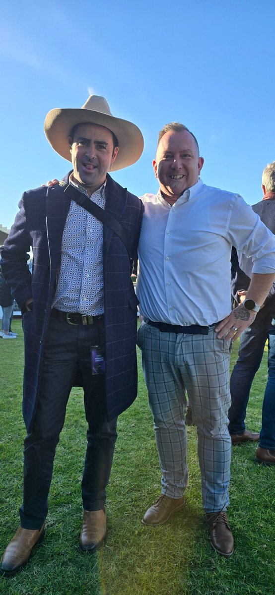 It's always great to catch up with the man himself, <a href="/pasta_carbonaro/">Ben Carbonaro</a> <a href="/MelbRacingClub/">Melbourne Racing Club</a>