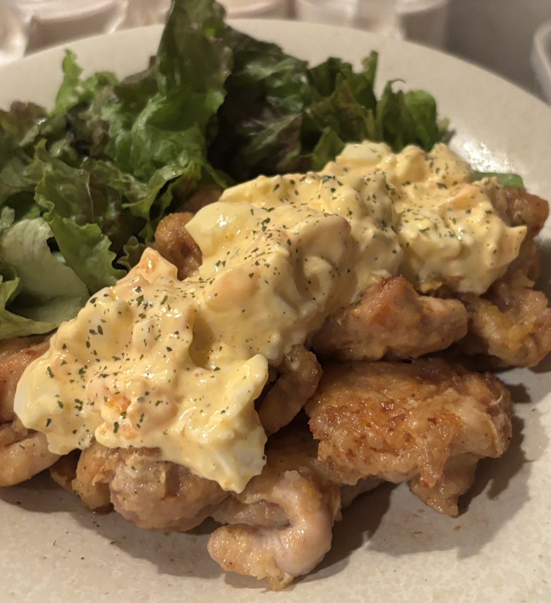 リクエストのチキン南蛮でした🍽️