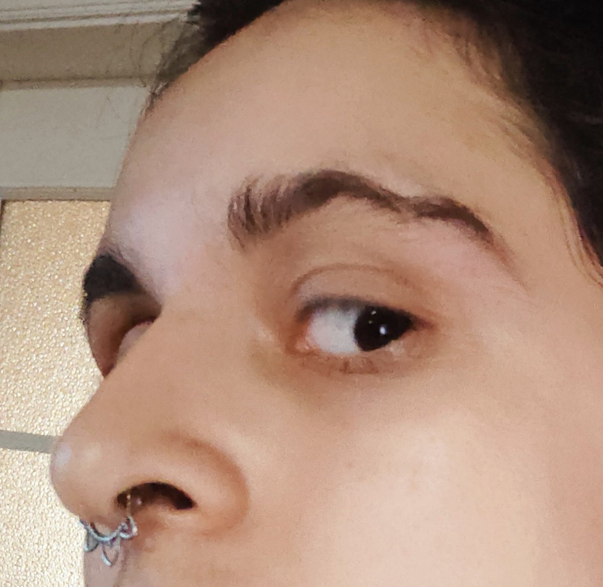 Hyperfix so bad I ruined my eyebrows