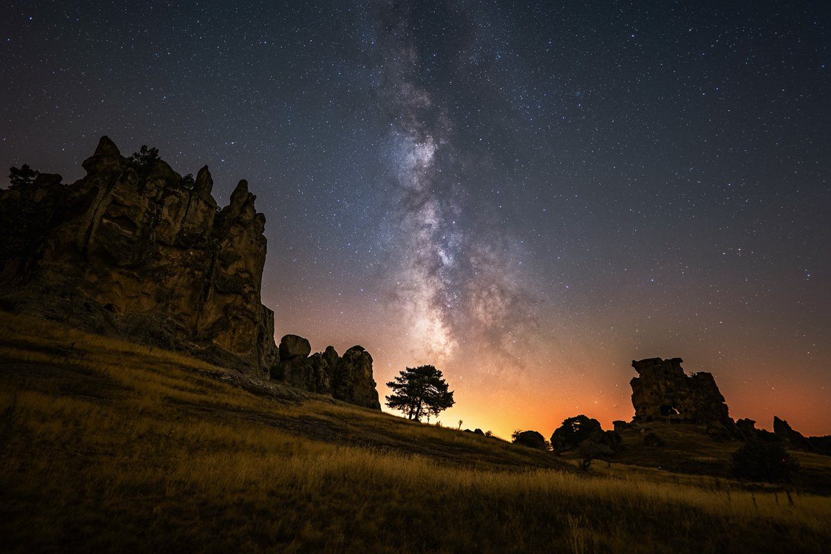 Frig Vadisi’nde yıldızlarla dolu sessiz bir gece, Temmuz 2025🌌💫