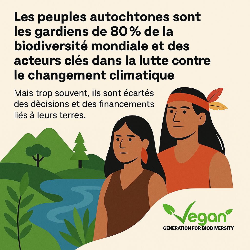 Indigenous peoples are the guardians of 80% of the world's biodiversity and key players in the fight against climate change.

But too often, they are excluded from decisions and financing related to their land.