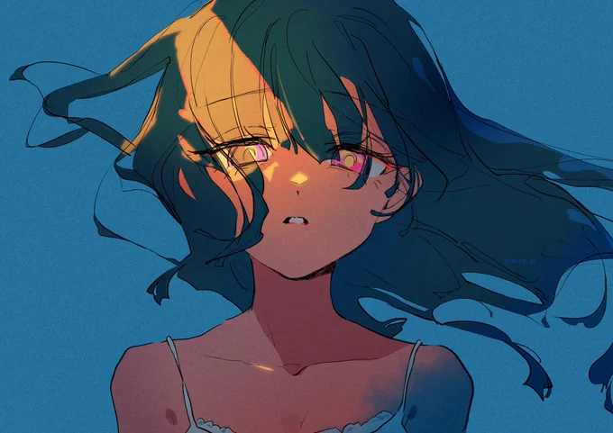 ブルー