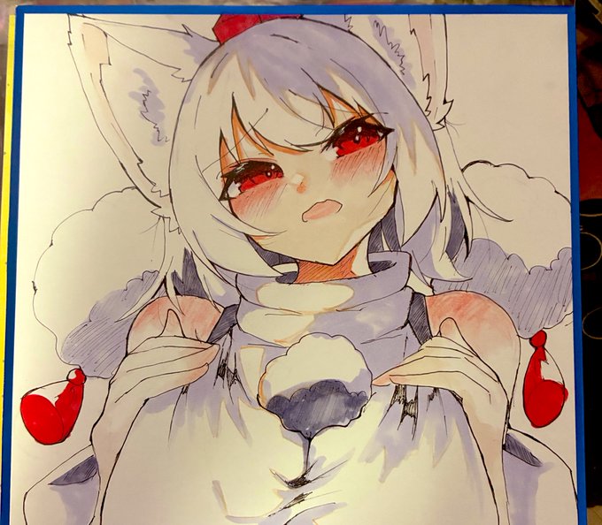 可愛いモミちゃん描けた 