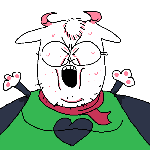 Mark0ut_'s tweet photo. I call him Ralsoy. #DELTARUNE fans slap their knees and laugh when they see similar picture. https://t.co/Xsmo78qNXs