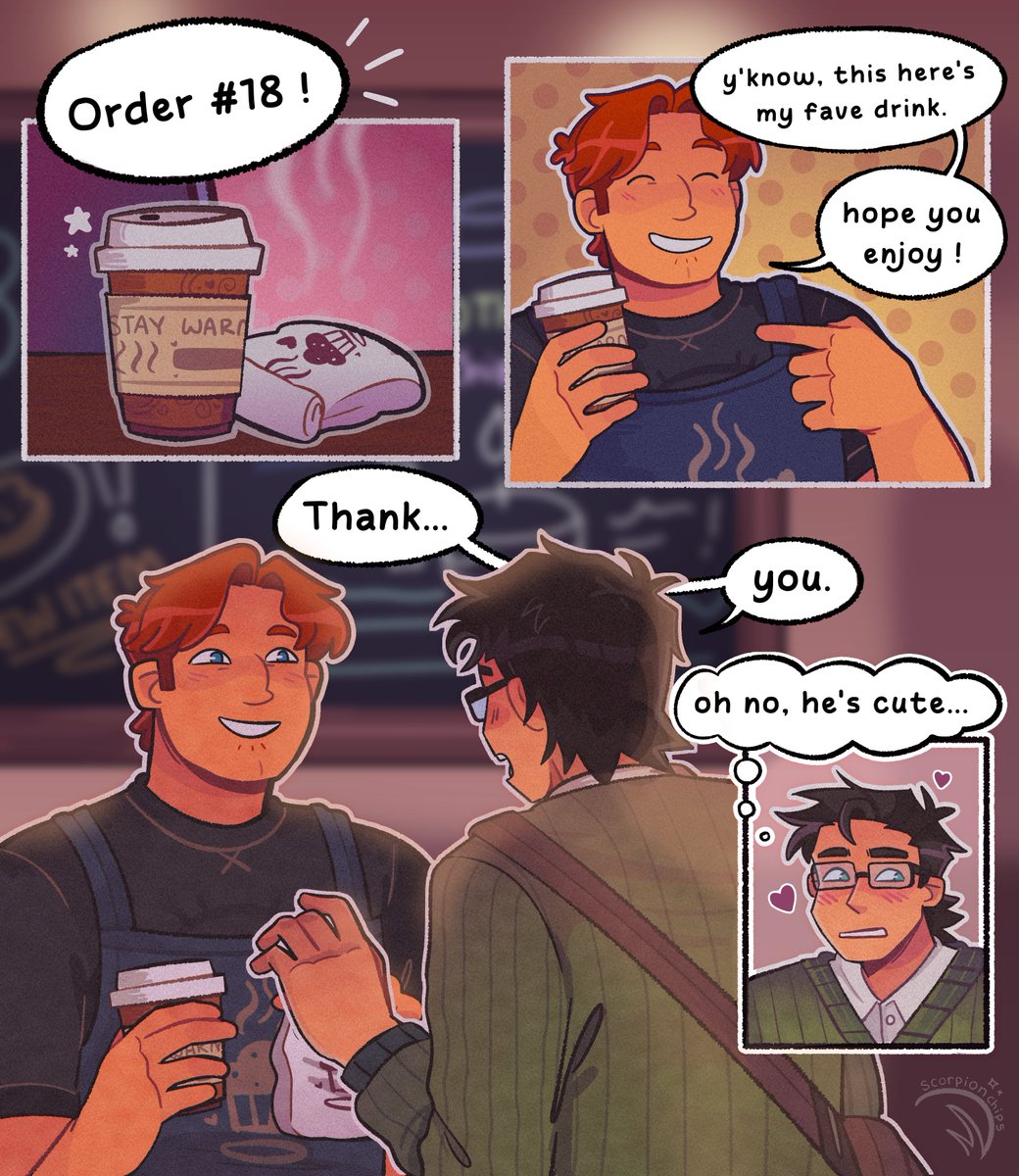 #MathleteWeek2025 [Day 1 - Love at First Sight ☕️💕] 
I live for a coffee shop AU #mathlete #dctwt