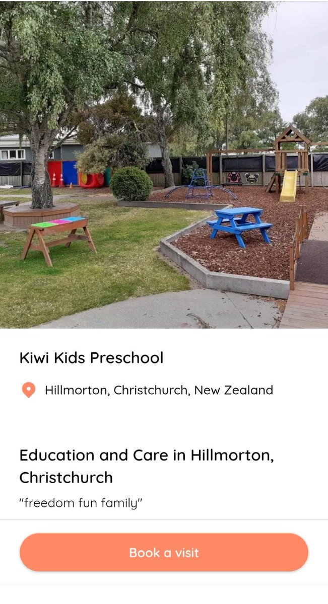 vivekchoksi's tweet photo. Finally let's end this thread in a typical Kiwi style wholesomeness. 

Nathan Astle and his wife Kelly own a cute little daycare center in Christchurch, NZ called Kiwi Kids Preschool!

As a father of two young children, this one gave me the most joy!

Thanks for reading.

13/13 https://t.co/mqmuMMjViv