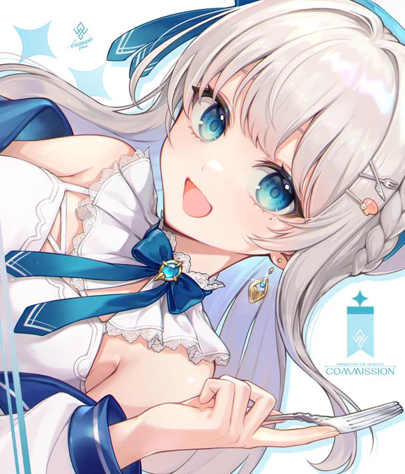 #女の子のイラストだけで興味を持ってくれる方へ届け