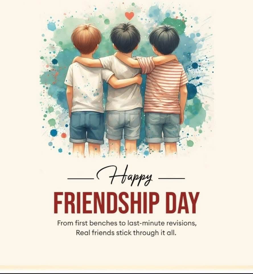 karuneshphy's tweet photo. Happy Friendship Day to all ❤️ https://t.co/hMo91LujfZ