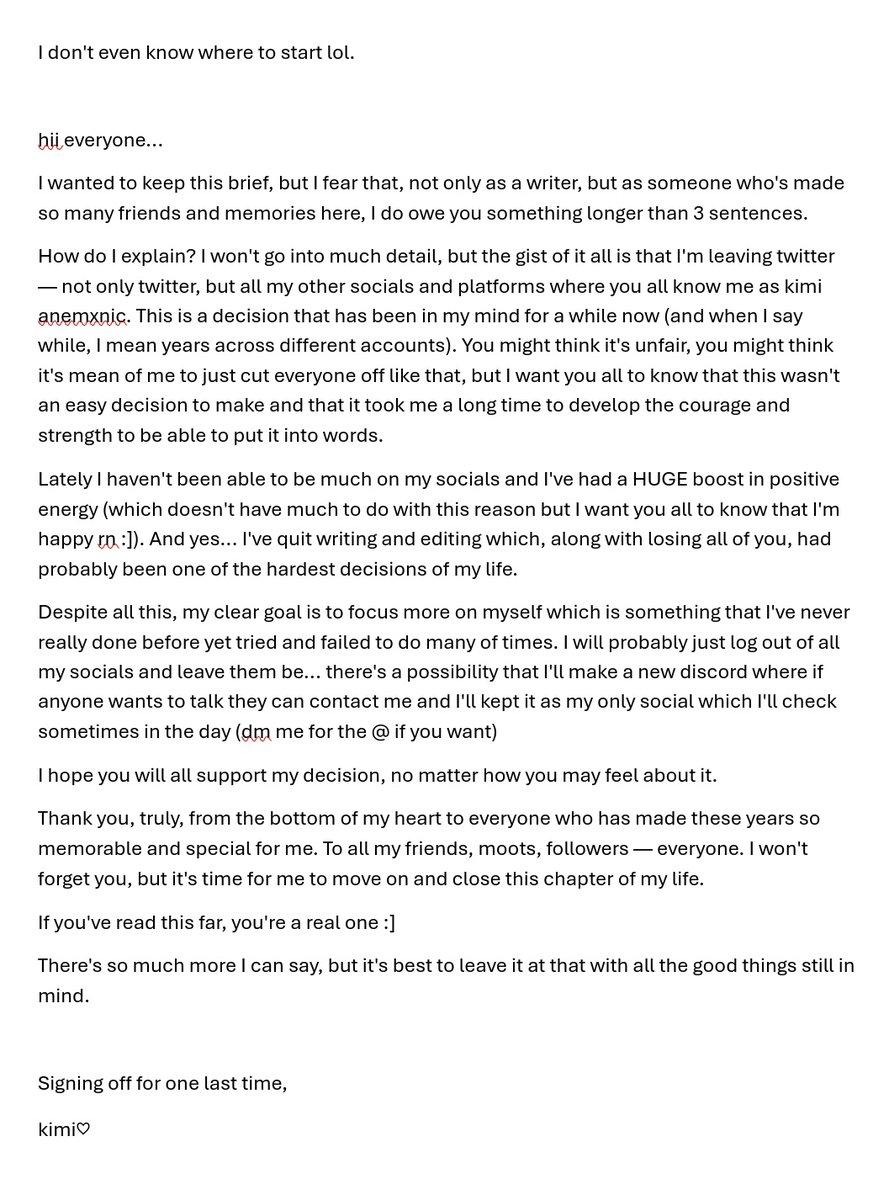 anemxnic's tweet photo. I love you all so much, thank you for everything 🫂❤️ https://t.co/r21t0iOuHv