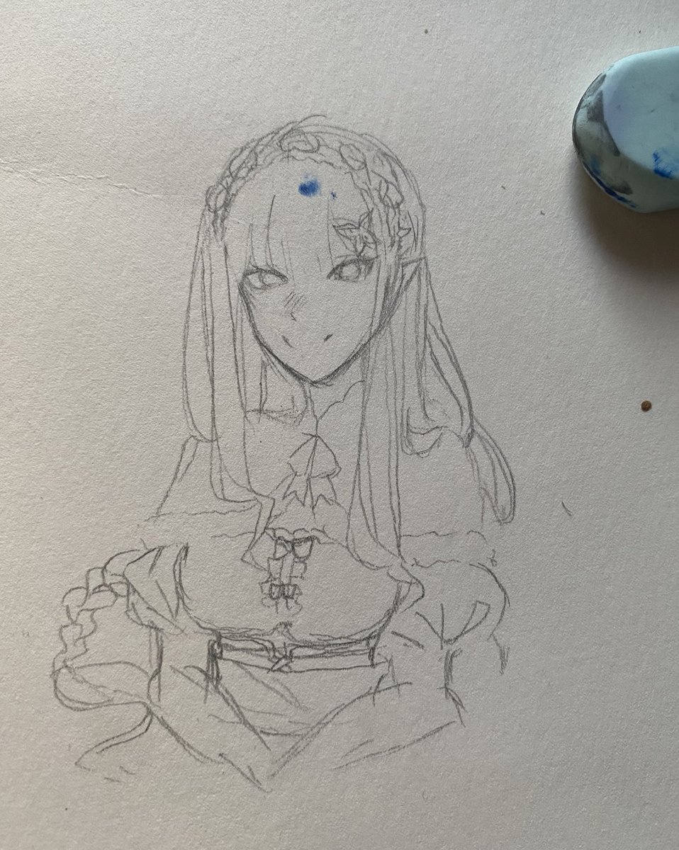 my artstyle is back but….