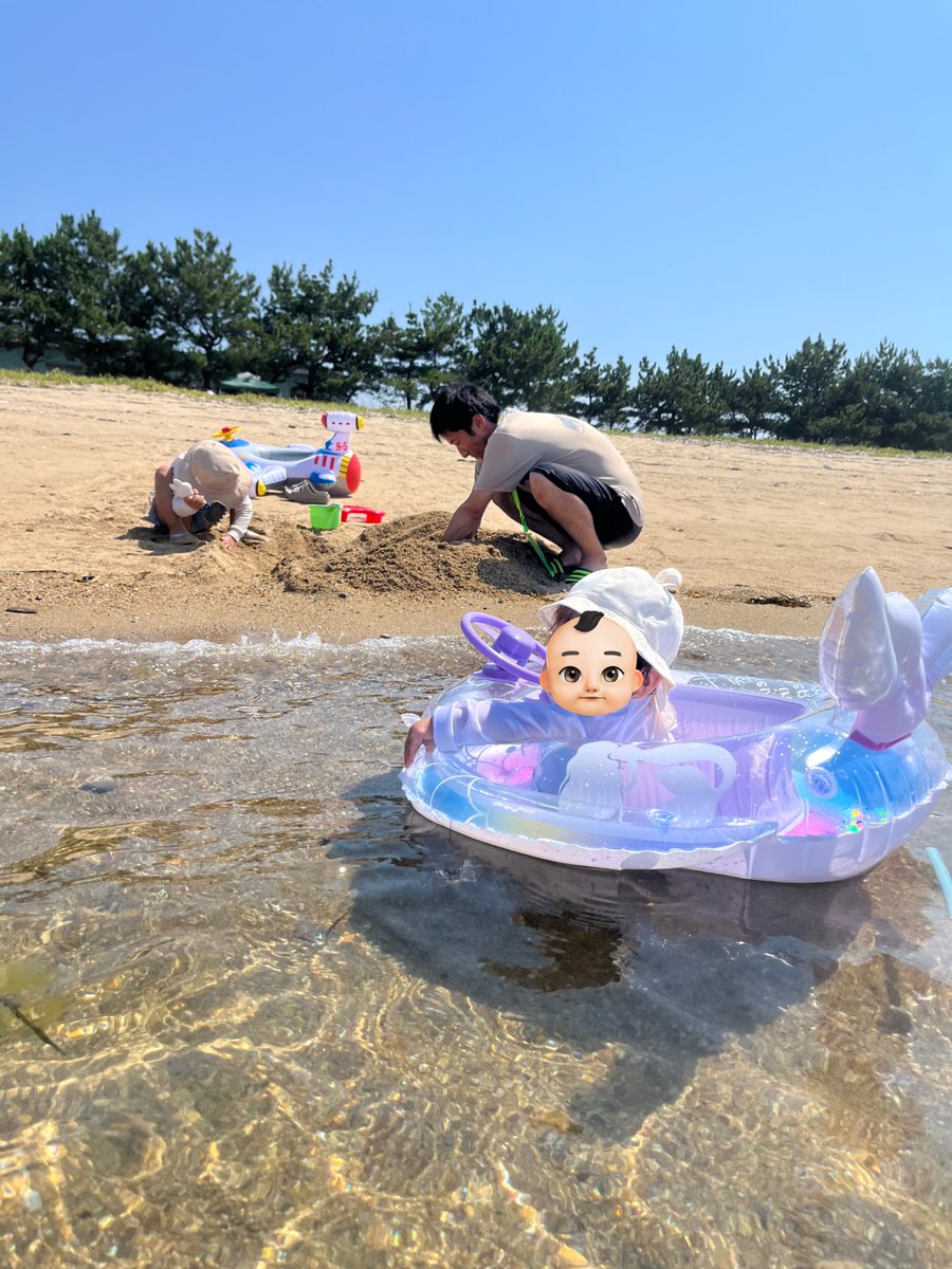 tk57s's tweet photo. 海楽しかった〜〜･:*+.\(( °ω° ))/.:+🏖️ https://t.co/Zlgwa94cSq