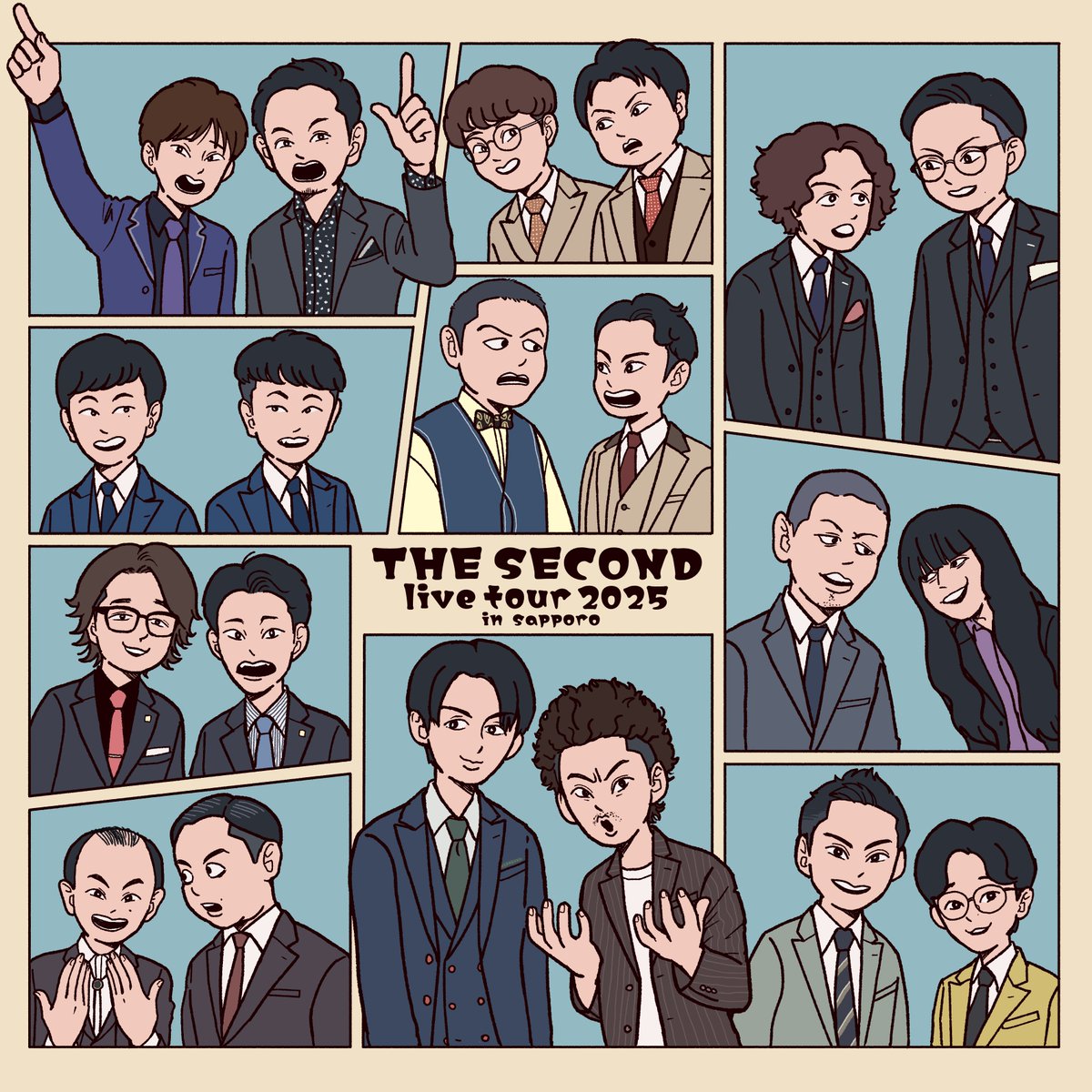akubihoma's tweet image. 少し時間が経ってしまいましたが、描きたくなりました。

改めて、
ザセカンドツアーへ行って本当に良かった！
とっても熱くて楽しい時間でした✨

#THESECOND
#ザセカンド
#ザセカンドツアー