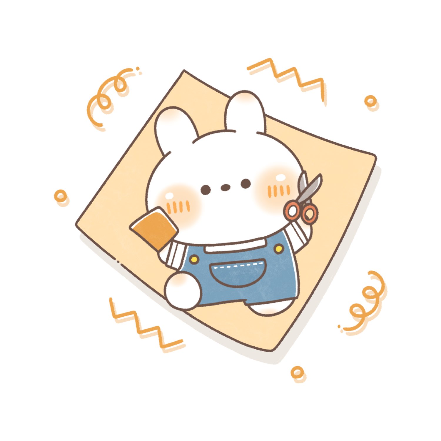 ゆったりうさぎさん専用　掛軸　絵 年賀状ミュージアム