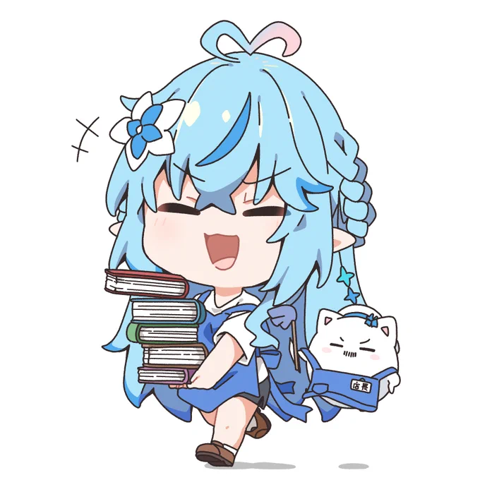 #らみあーと お手伝いラミィちゃん～! こちら夏コミでアクキーにして頒布予定!