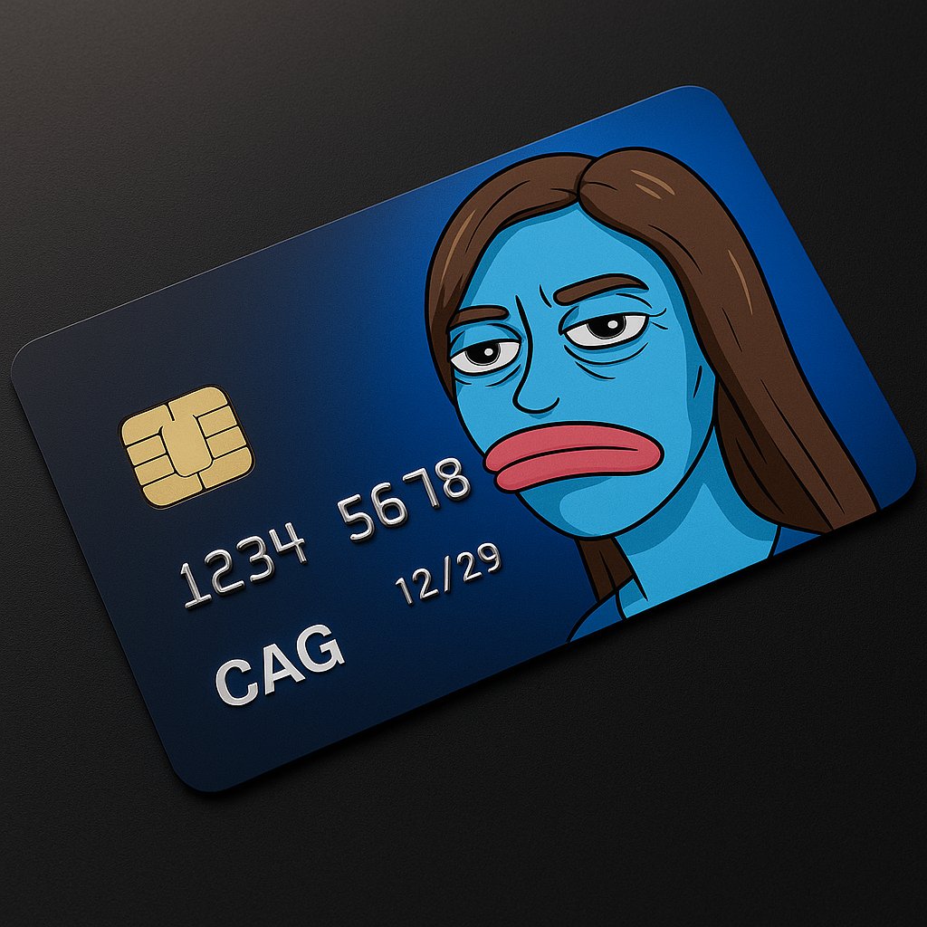 ronn (@ronnmvp) on Twitter photo How about Ronin and Cute Asian Girl debit card?
What if they offer 3.33% cashback when you use the card to your favorite merchandise. This is huge right?
🚨 3% $CAG and .33% $RON cashback 🚨
<a href="/thetickeriscag/">Cute Asian Girl $CAG</a> 💋 How about Ronin and Cute Asian Girl debit card?
What if they offer 3.33% cashback when you use the card to your favorite merchandise. This is huge right?
🚨 3% $CAG and .33% $RON cashback 🚨
<a href="/thetickeriscag/">Cute Asian Girl $CAG</a> 💋