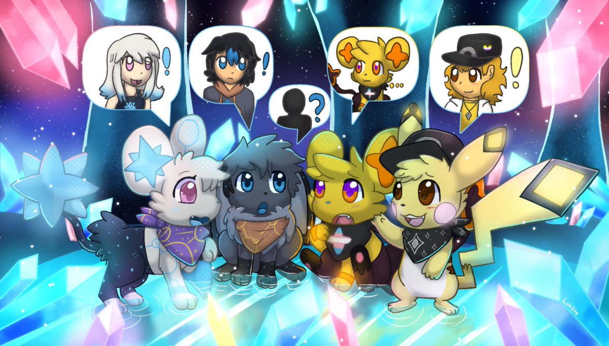 Lohlite's tweet photo. Happy (late) PMD Day! ✨
Def one of my favorite fictional worlds! Getting to be a Pokémon? Yes plz!
Ironically, somehow I've only made PMD stuff for ArtFight!? And mostly from this year haha. Will still re-share it here.
#MysteryDungeon #MundoMisterioso #PMDday #PMD https://t.co/DcJVdYqww5