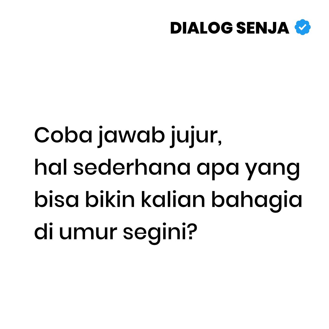 Dialog Senja (@dialogsenja__) on Twitter photo 