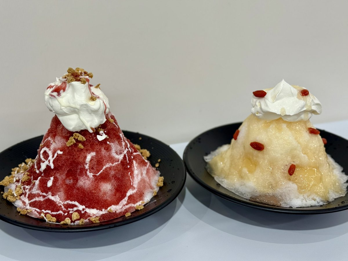 🍓🍑
ストロベリーチーズケーキ🍧
桃と杏仁🍧