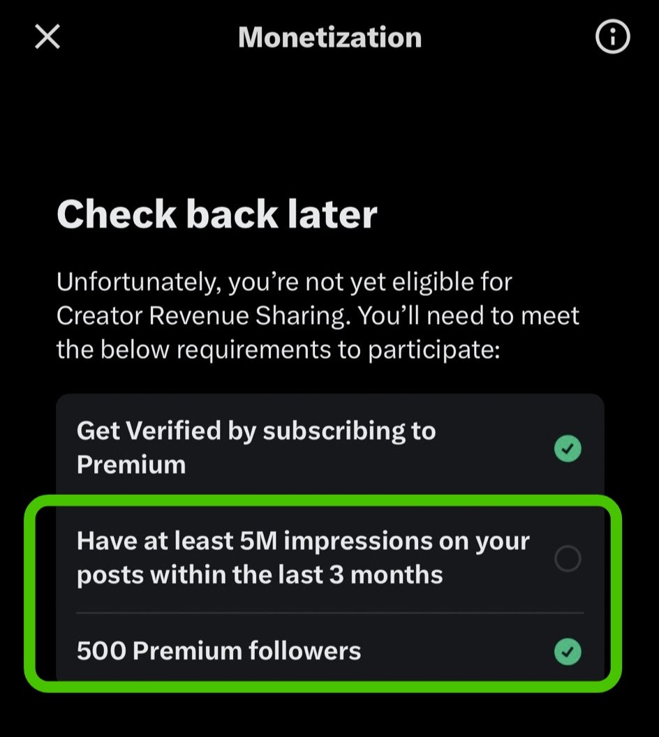 If you’re not monetized, please say hi. Let's engage with active guys 📈 🤝 

You'll thank me later.