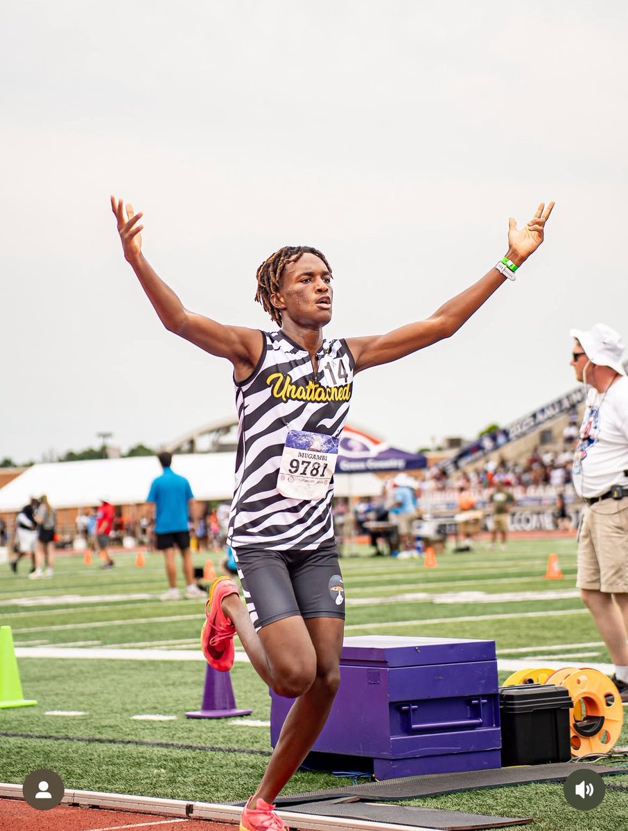 Elispeed_117's tweet photo. I had a Great Week at Junior Olympics taking 5th place in the 1500 with a time of 4:04 and 8th in the 4x8 with a 1:58 Split‼️And becoming a Junior Olympic champion in the 3k I am officially a 4X All American ���🇸.#ALLGLORYTOGOD #TheUnattached #Juniorolympics https://t.co/CeCvtJJBdm