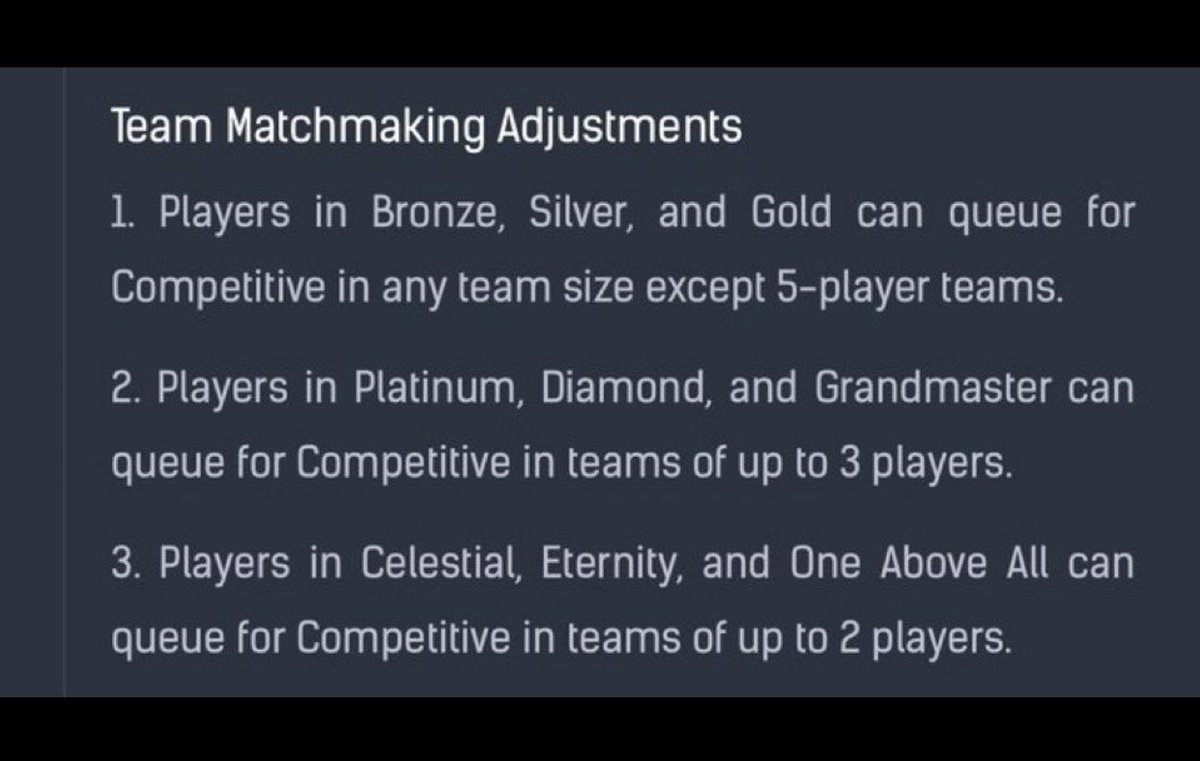 <a href="/MarvelRivals/">Marvel Rivals</a> Not the way to go at ALL! I play with 3 friends almost every time I get on Rivals (4 total) so why would I play  this game if I can’t play with my friends?