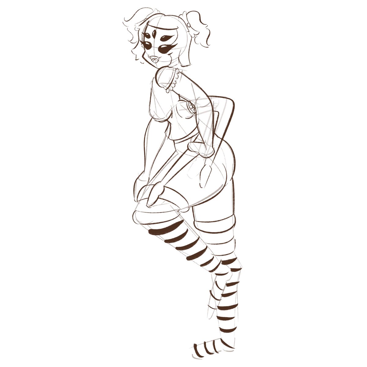 Alright were doing this again. Might as well continue the muffet arc &gt;:3

#muffet #undertale #sketch #moots #artmoots