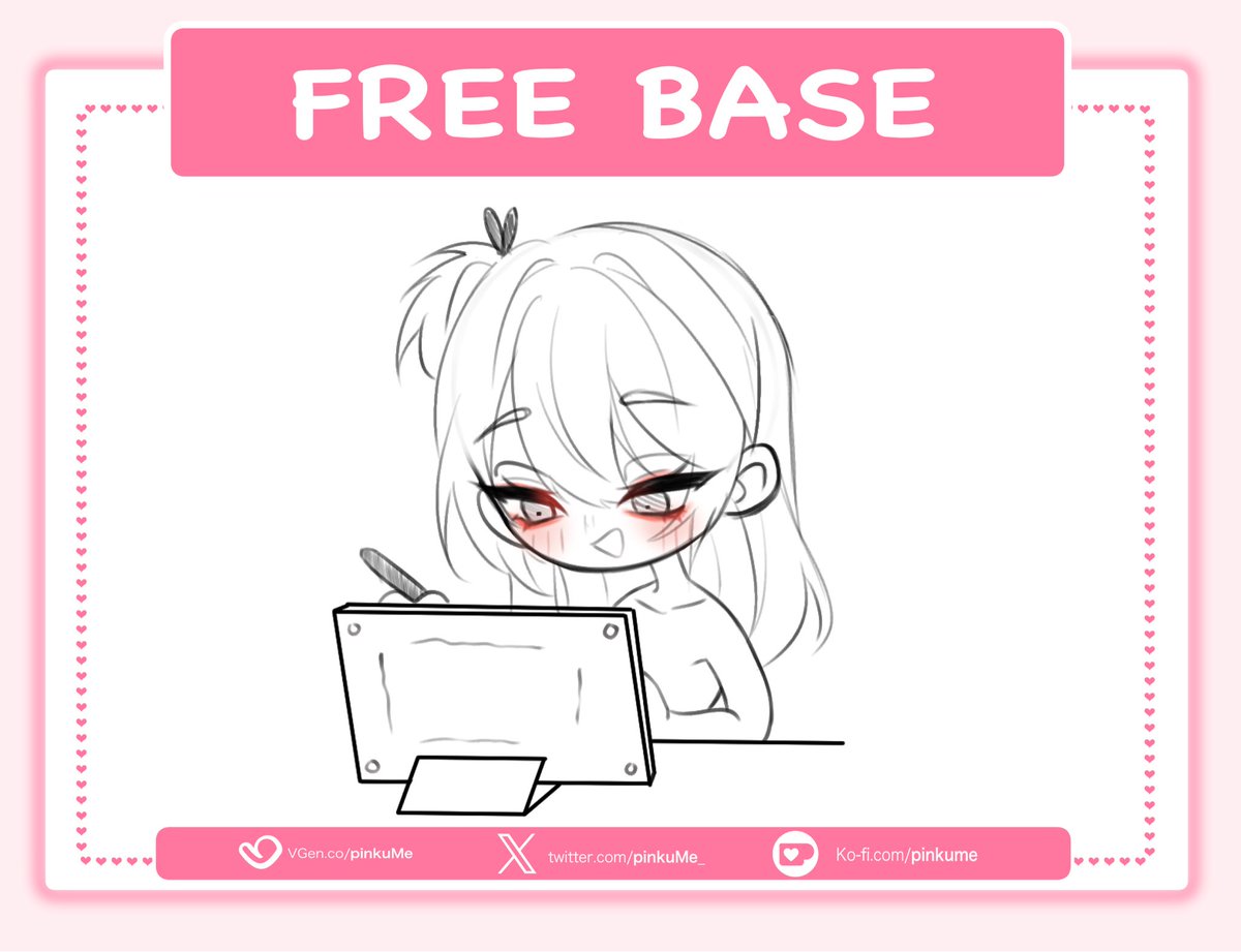 Free base on Vgen and ko-fi 🫶🏻💕

I would just like you to consider giving me a review and follow 🥹🙏🏻❤️‍🩹 but it is not necessary, only if you want to support me 

vgen.co/pinkuMe/shop 🐝

ko-fi.com/pinkume/shop 🌼

#vgenshop #vgen #freeart