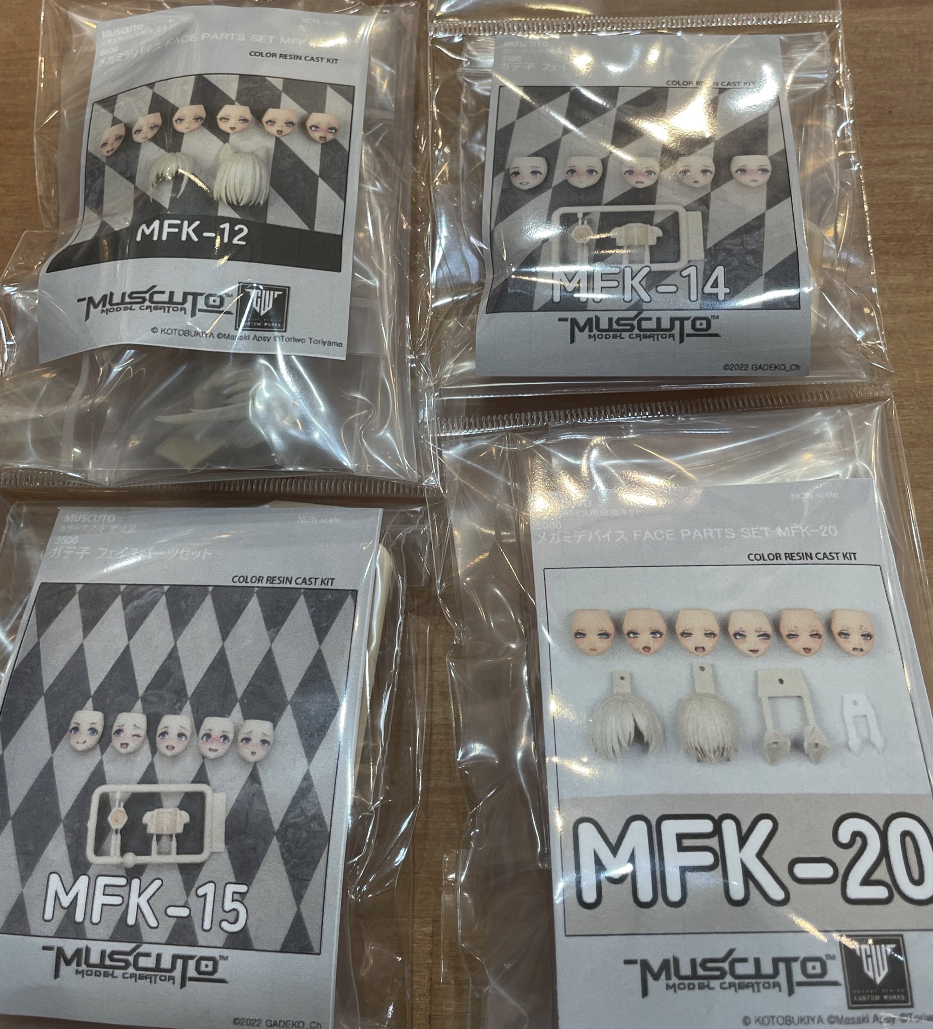 muscuto メカガデ子 2.0 特別版仕様 ガレージキット muscuto