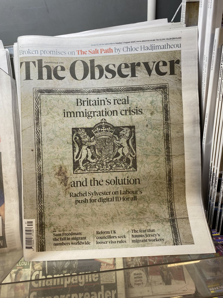 zoeharcombe's tweet photo. It’s almost as if they created the immigration problem to get digital ID. https://t.co/TPII7zegn2