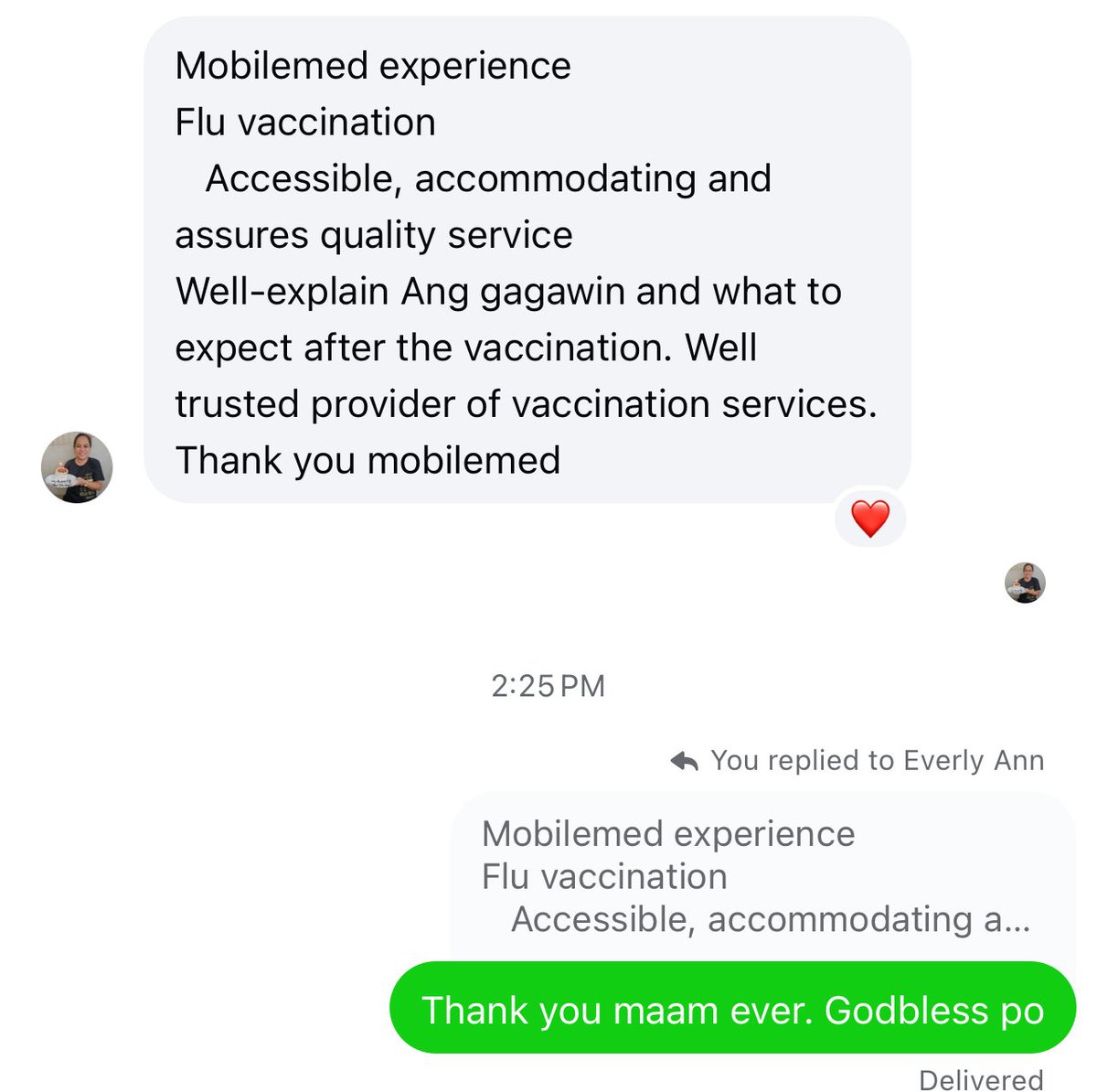 MobileMed_'s tweet image. Your health, our mission. 💉💙 Grateful for all the kind words from our clients — you inspire us to keep delivering care wherever you are.

 #MobileMed #VaccinatedWithCare #clientFeedback