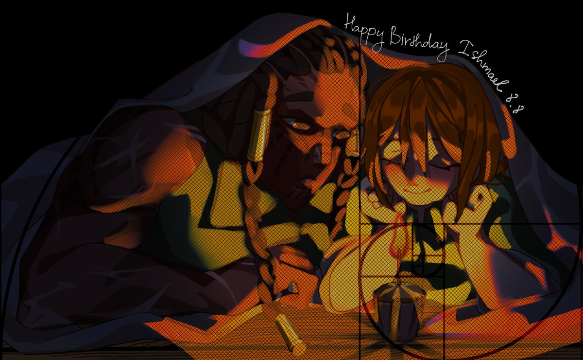 DesperateKnot's tweet photo. This is a scheduled tweet. 

Happy birthday Ishmael. It's too bad I can't really celebrate Ishmael's birthday, but I have precook both her birthday fanart and birthday fanfic. 
Enjoy: https://t.co/WVTt0X099l
#LimbusCompany https://t.co/KJaoclhkeV