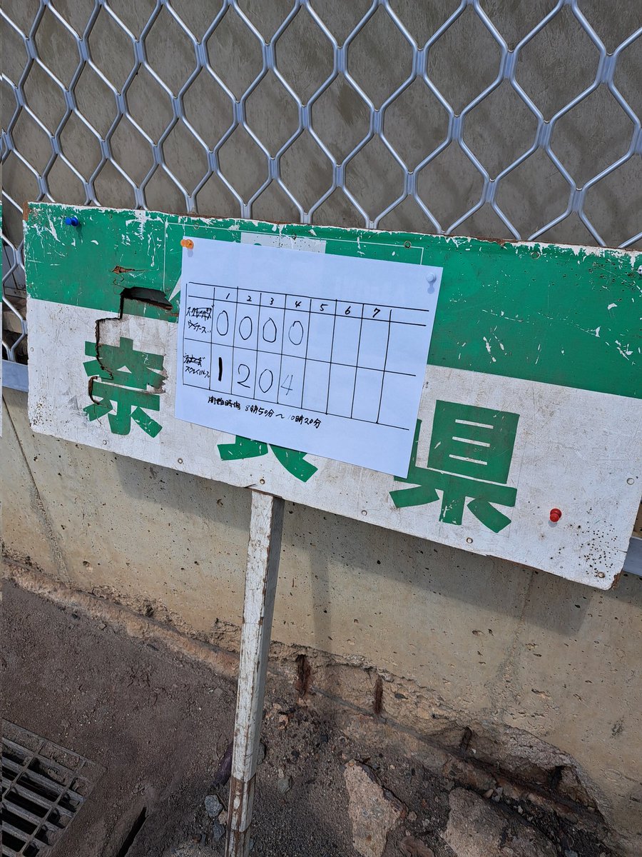 seinanren's tweet photo. ➀スクレイパーズ7-2ウイナーズジャパン
②ツェンティーズ13-3ウイナーズジャパン
③ツェンティーズ10-3スクレイパーズ
ツェンティーズが優勝🏆しました。 https://t.co/XOyODJy8Vf