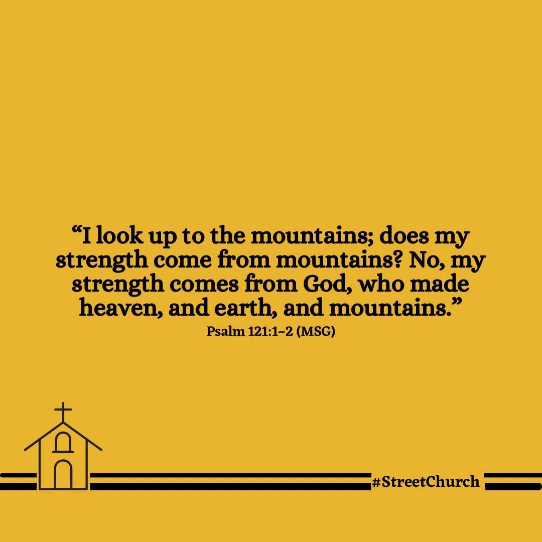 The strength wey you need to go through life no be for gym u go find am. Na only God fit give you that strength.

I pray that any area of your life where you dey experience weakness, may God give you his strength. Amen 🙏 

Happy Sunday