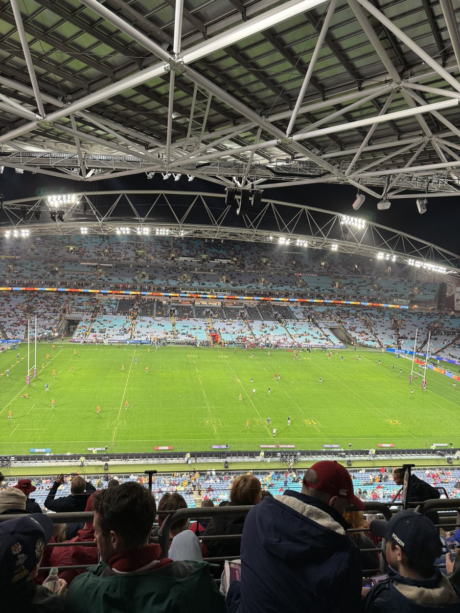 sshotts's tweet photo. Bucket list trip. All three Lions tests✅ What a way to spend the last 3 and a bit weeks! #AUSvLIO #ausvbil #australia #rugby https://t.co/zeZH5OpbC3