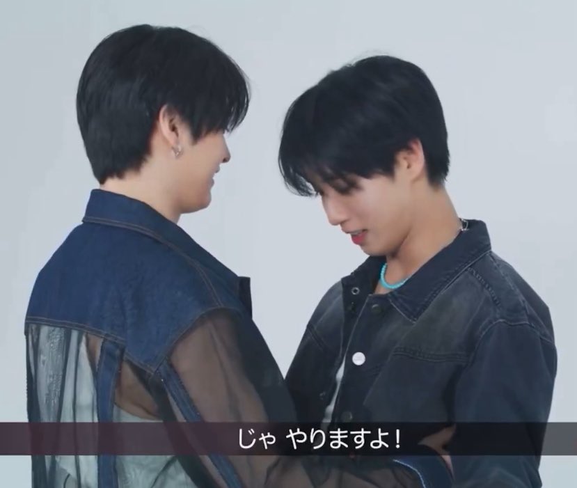 “you’re hard already, hyung? i haven’t even done anything ~!”