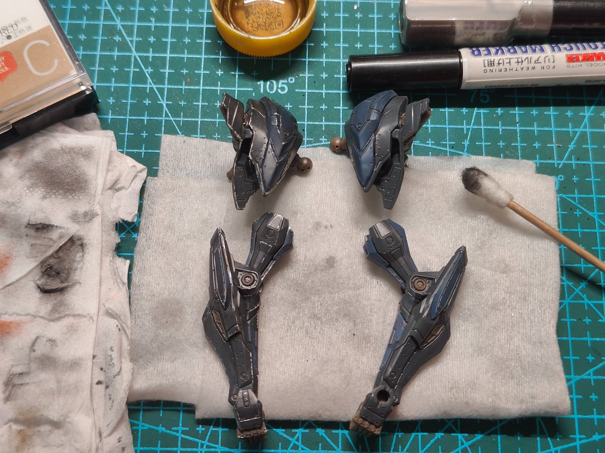 30MM AC 「スティールヘイズ」組み立てが完了し、塗装剥がれたスタイルも作成しました！細部がとても豊かで、私はとても気に入っています。#30MM #30ミニッツ #ARMOREDCOREVI #AC6