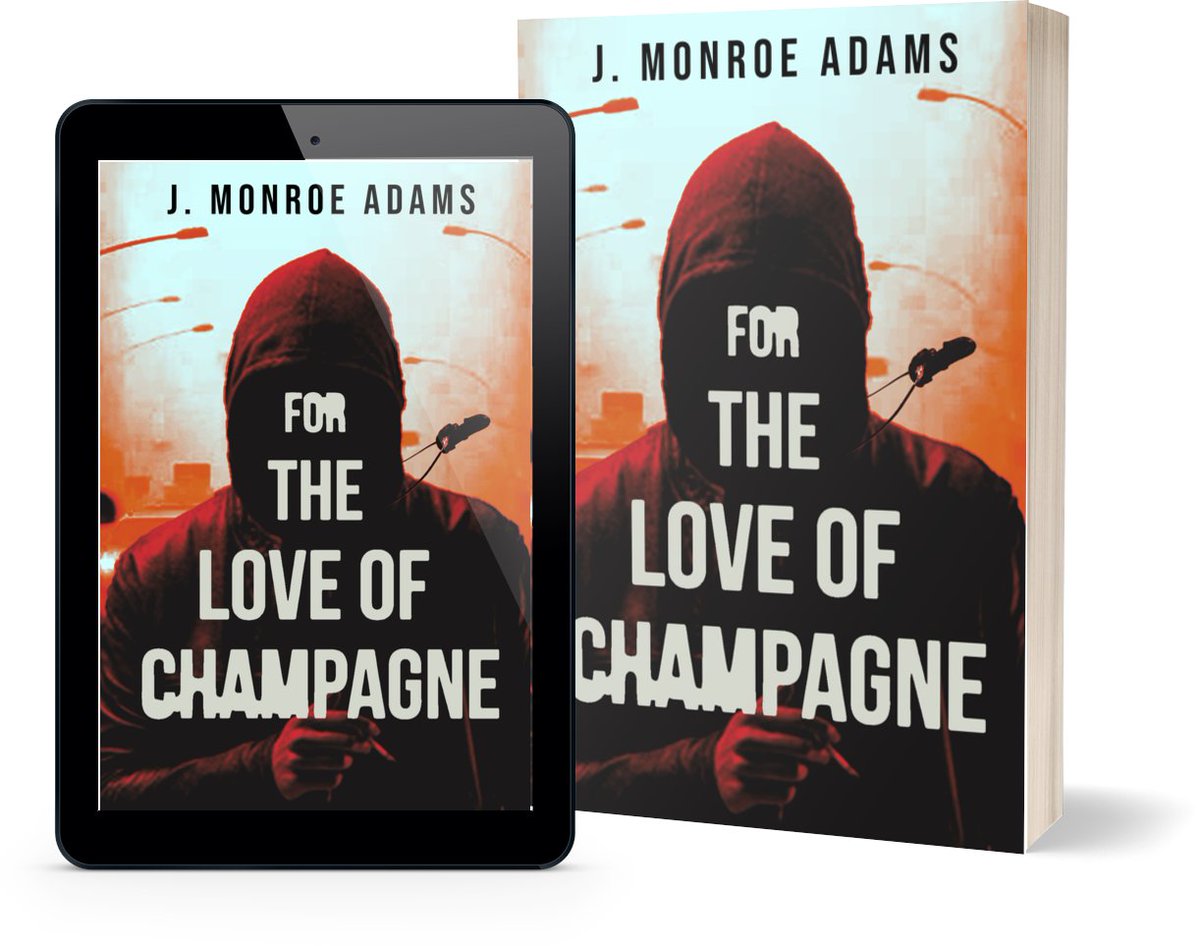 jamesthenomad's tweet photo. @coastal_scribe "Part urban noir, part travelogue tale - all grit novel."
Get your copy of 'For the Love of Champagne'
By J. Monroe Adams In hardcover, paperback or on Kindle - https://t.co/UM04dnxVjF
#crimefiction #noir #hardboiled #satire #bouda #magicalrealism https://t.co/eYCqPdESw7